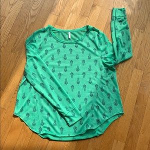 Cactus Print Shirt